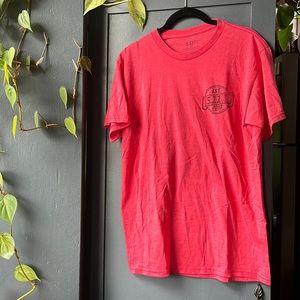 2 for $15 Men’s 5.11 Tactical Red Short Sleeve Freedom Isnt Free USA MEDIUM